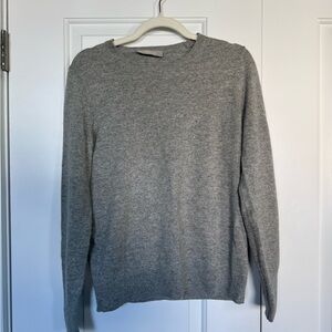 Everlane Women's Gray Crewneck Sweater